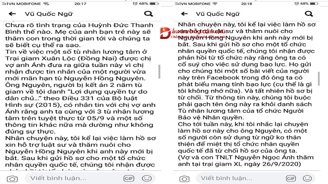 Chuyện về phạm nhân Nguyễn Văn Đức Độ bị 'tra tấn': Sao vẫn trơ tráo quy chụp về chế độ giam giữ