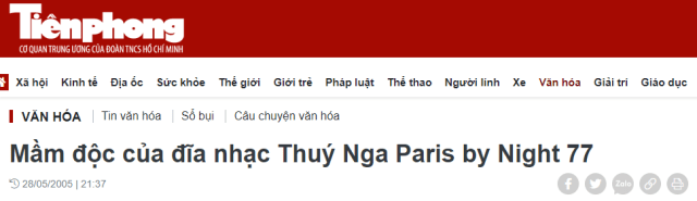 Có cần quan tâm đến Người sáng lập ra Thúy Nga Paris Tô Văn Lai?