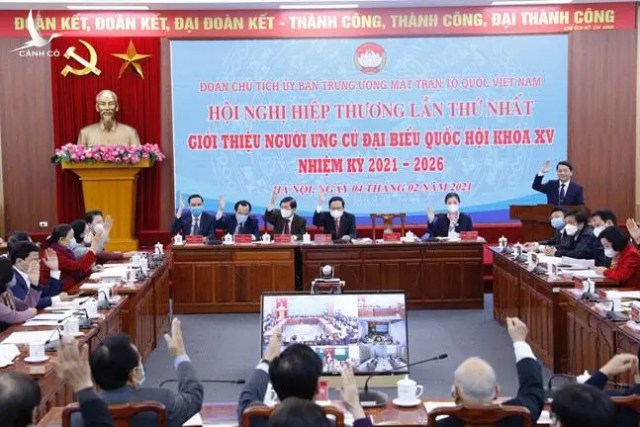 Cơ cấu nhân sự ứng cử đại biểu quốc hội khóa XV