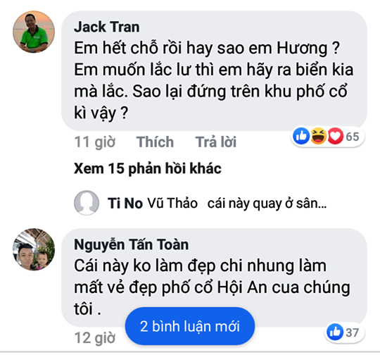 Cô gái khỏa thân trên nóc nhà ở phố cổ Hội An bị 'ném đá' dữ dội