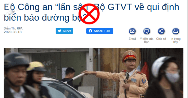 Có hay không chuyện Bộ Công an “lấn sân” Bộ GTVT?