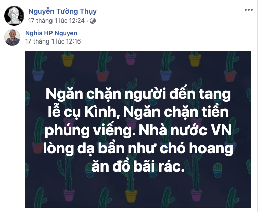 Có lẽ đã đến lúc cho chủ FB Nguyễn Tường Thuỵ “nhập kho”