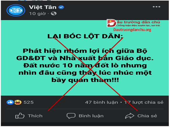 Cố tình không hiểu hay tầm nhìn hạn chế?