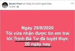 Con trai Cấn Thị Thêu...tuyệt thực