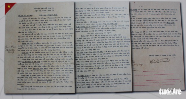 Công bố lá thư Bác Hồ gửi Tổng thống Mỹ Nixon 8 ngày trước khi qua đời