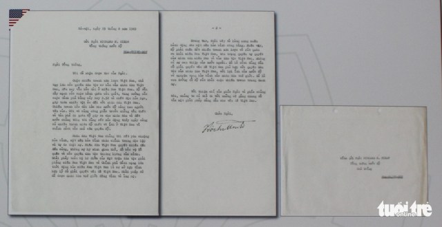 Công bố lá thư Bác Hồ gửi Tổng thống Mỹ Nixon 8 ngày trước khi qua đời