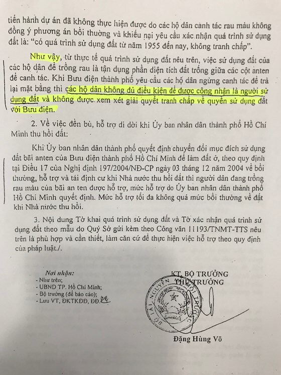 Công bố nguồn gốc, pháp lý khu đất vườn rau Lộc Hưng