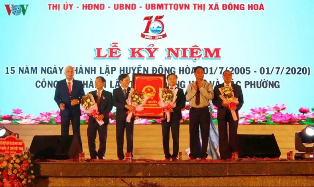 Công bố thành lập thị xã Đông Hòa, tỉnh Phú Yên