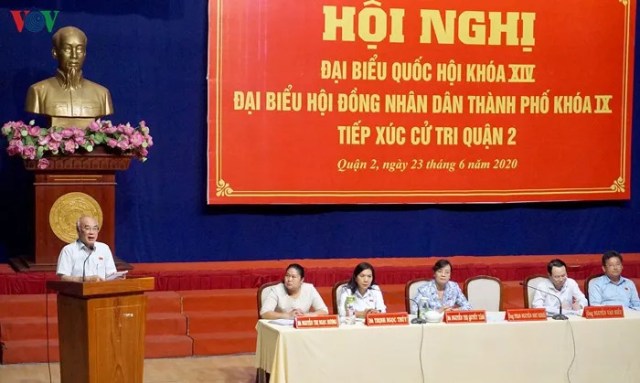 Cử tri muốn có 