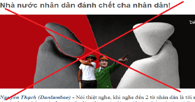 Cùng Đồng Tâm bàn về hai chữ “nhân dân”