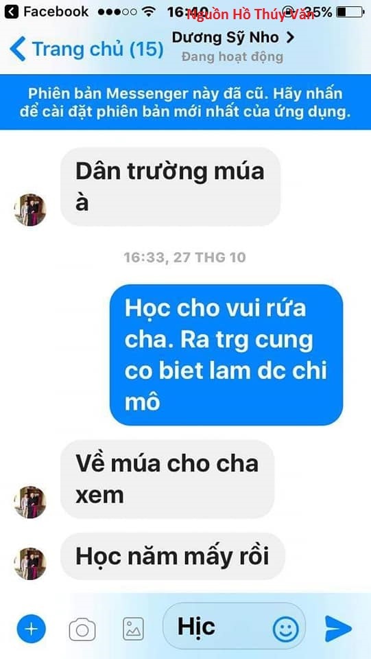 Cuộc trò chuyện đáng yêu của linh mục Dương Sỹ Nho với vũ nữ