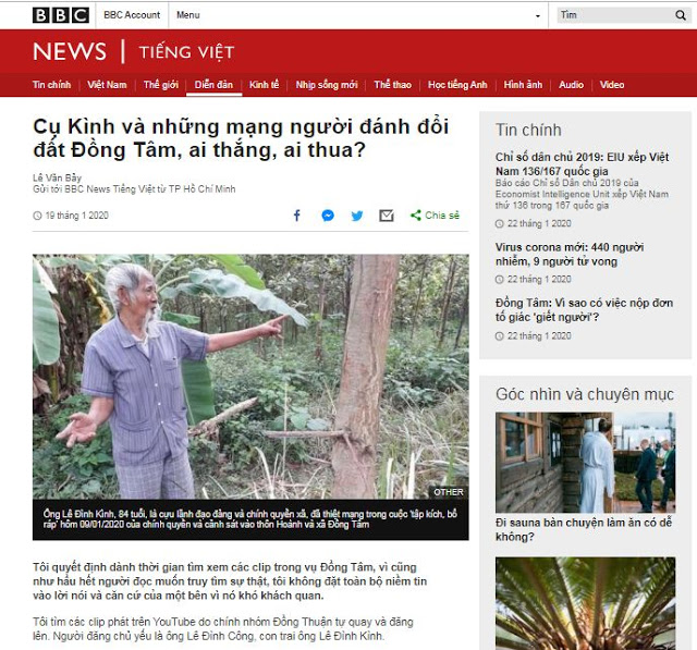 Cuối cùng BBC đã biết nói sự thật