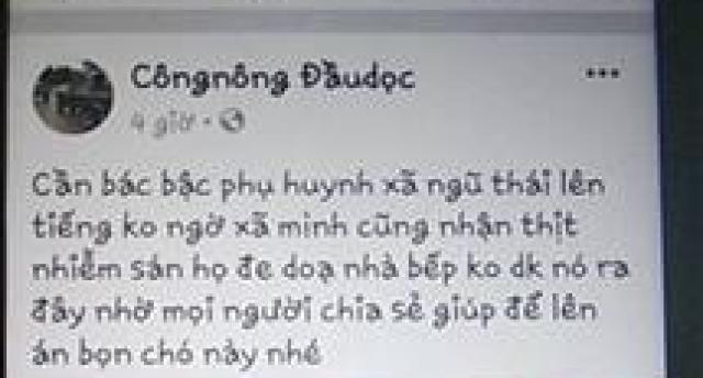 Vụ Sán Lợn: Sẽ Xử Lý Nguyễn Bá Mạnh Vì Cung Cấp Thông Tin Sai Sự Thật Lên Mạng Xã Hội