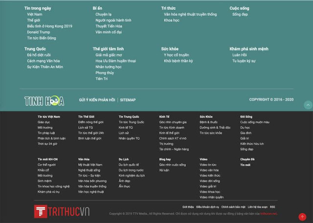 Đại Kỷ Nguyên, tinhhoa.net, trithucvn.net là những trang tin giả, bất hợp pháp tại Việt Nam