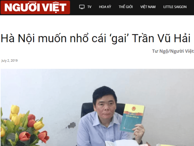 Đám Kền Kền Đang Tìm Cách Biến Vụ Án Trần Vũ Hải Trốn Thuế Thành Vụ Án Chính Trị