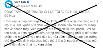 Đám rân chủ vẫn “cố đấm ăn xôi” theo bám vụ Đồng Tâm