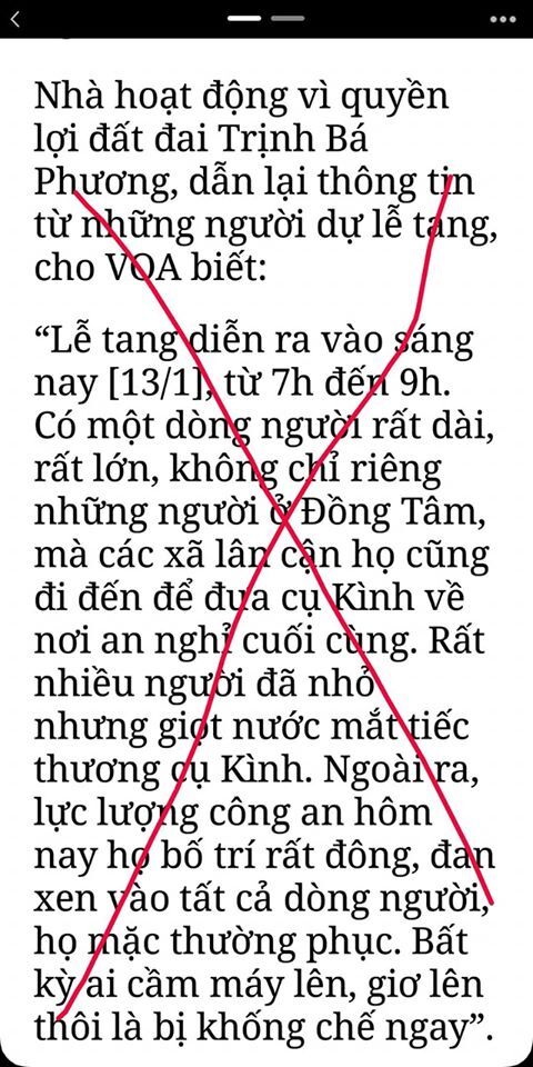 Dân chủ cuội ăn tục, nói phét về đám tang Lê Đình Kình