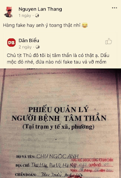 Dân mạng chế giễu trò bẩn “đấu tranh dân chủ” của Nguyễn Lân Thắng