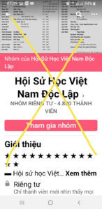 Dân mạng tố cáo tổ chức bí mật “Hội Sử học Việt Nam độc lập”