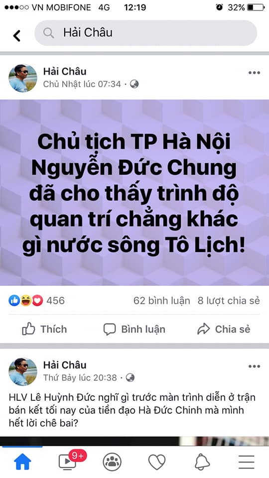 Dân mạng yêu cầu phải kỷ luật phóng viên xúc phạm ông Nguyễn Đức Chung