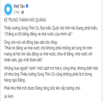 Dân tộc Việt Nam không bao giờ chào đón những kẻ vô ơn, bán nước cầu vinh... như Lê Ánh!