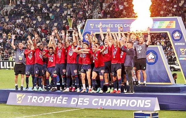 Đánh bại PSG, Lille lần đầu giành Siêu cúp Pháp