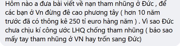 Dành cho ai me Tây: Tham nhũng ở Đức khéo và kín như thế nào?