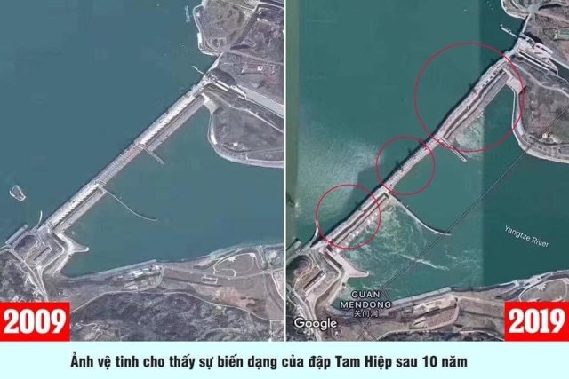 Đập Tam Hiệp có bể không?