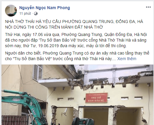 Đất Nào Của Nhà Thờ Hả Nguyễn Ngọc Nam Phong?