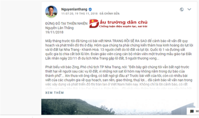 Dấu hiệu 'làng đấu tranh dân chủ' chuyển từ facebook sang minds để xuyên tạc