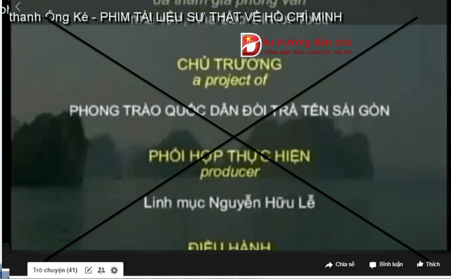 Đề nghị công an vào cuộc xác minh Nguyễn Lân Thắng phát tán nội dung xuyên tạc tư tưởng Hồ Chí Minh