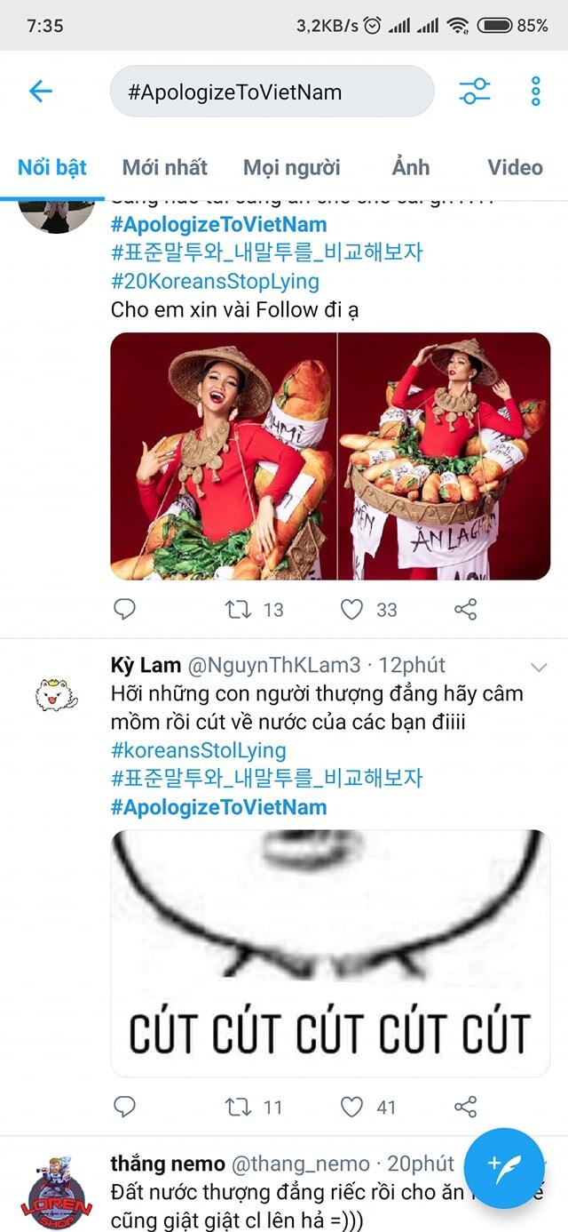 Đêm qua đến nay, một chiến dịch rộng lớn được phát động trên twitter. Những người con Đông Lào đang khiến các hastag #ApologizeToVietnam, #Vietnamdidwell hay #K...