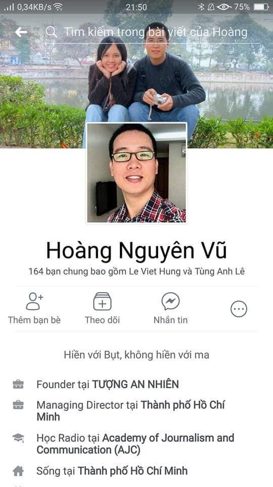 "ĐĨ BÚT" nhà báo Hoàng Nguyên Vũ - phát ngôn rất đĩ số #3