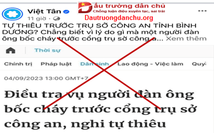 Định lừa dư luận à 