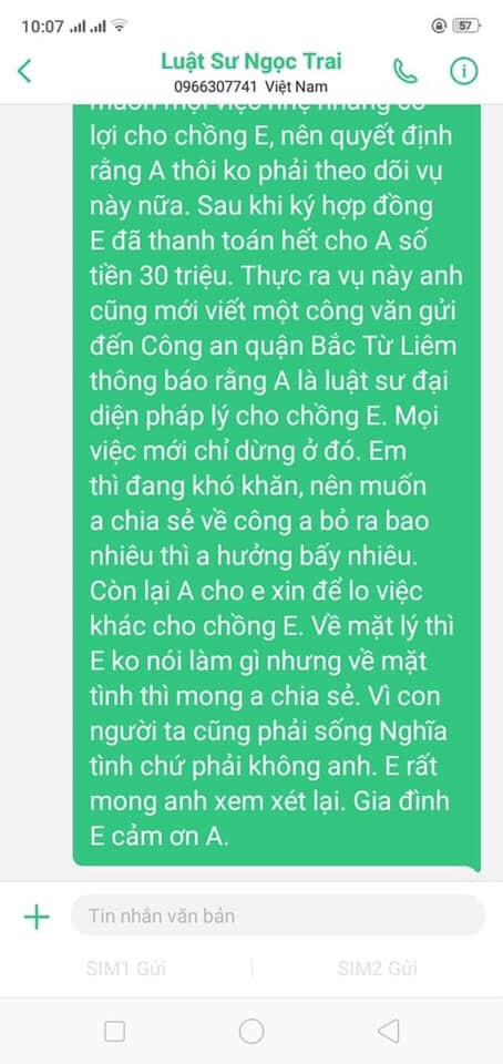 Đỗ Cao Cường tố luật sư Ngô Ngọc Trai 