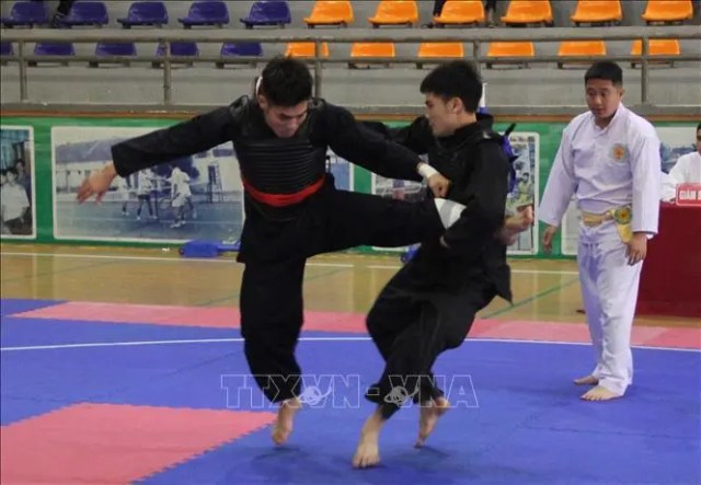 Đoàn chủ nhà dẫn đầu tại Giải vô địch Pencak Silat Thanh Hóa mở rộng