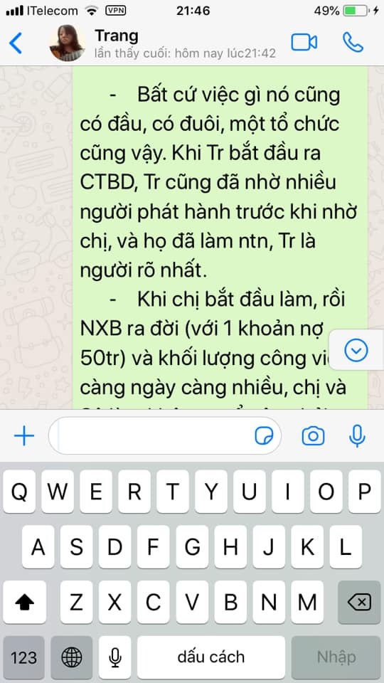 Đoan Trang khai trừ Phương Hoa để dọn đường cho người thừa kế NXB Tự Do?