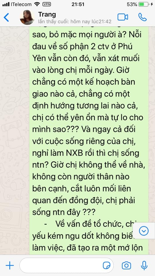 Đoan Trang khai trừ Phương Hoa để dọn đường cho người thừa kế NXB Tự Do?