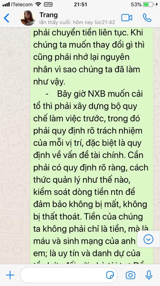 Đoan Trang khai trừ Phương Hoa để dọn đường cho người thừa kế NXB Tự Do?