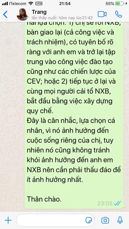 Đoan Trang khai trừ Phương Hoa để dọn đường cho người thừa kế NXB Tự Do?