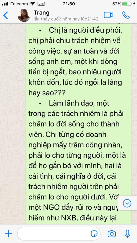 Đoan Trang khai trừ Phương Hoa để dọn đường cho người thừa kế NXB Tự Do?