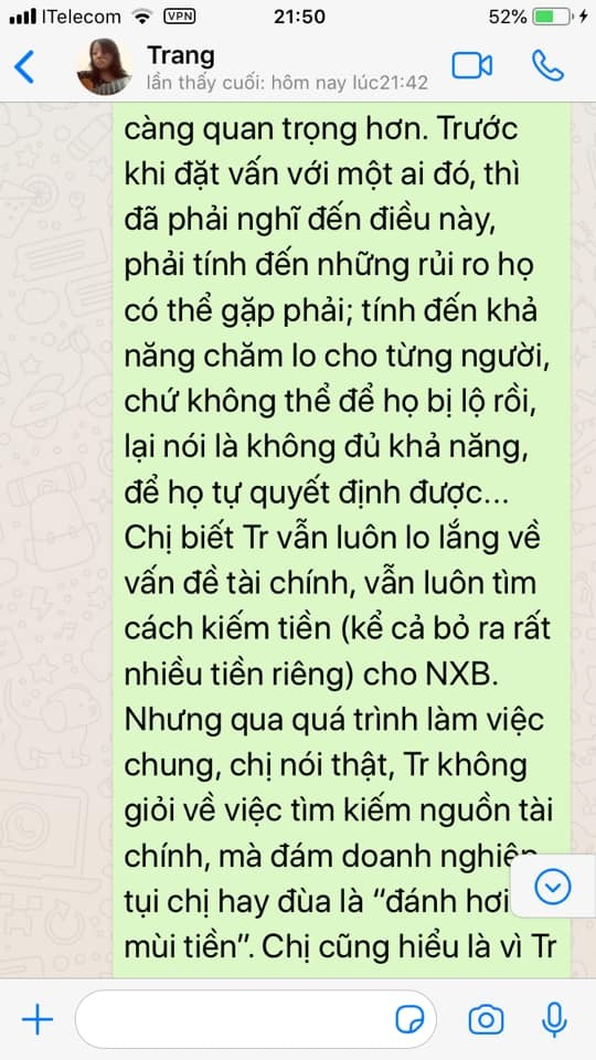 Đoan Trang khai trừ Phương Hoa để dọn đường cho người thừa kế NXB Tự Do?