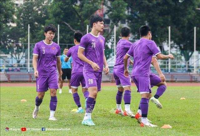 ĐT Việt Nam sẵn sàng bước vào lượt trận cuối gặp Campuchia ĐT Việt Nam sẵn sàng bước vào lượt trận cuối gặp Campuchia