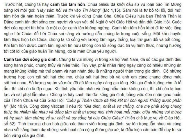 Đức Tổng Giám mục Hà Nội hay linh mục Nguyễn Ngọc Nam Phong đã quên?!