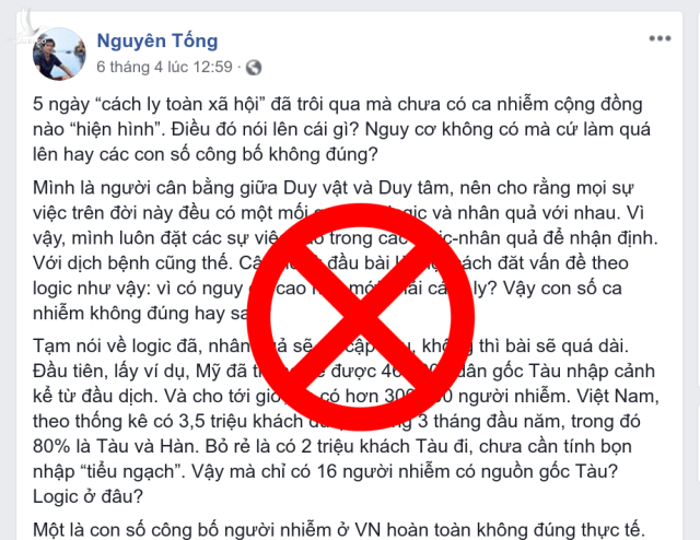 Đừng đánh đồng Việt Nam với Trung Quốc trong công cuộc chống dịch Covid-19