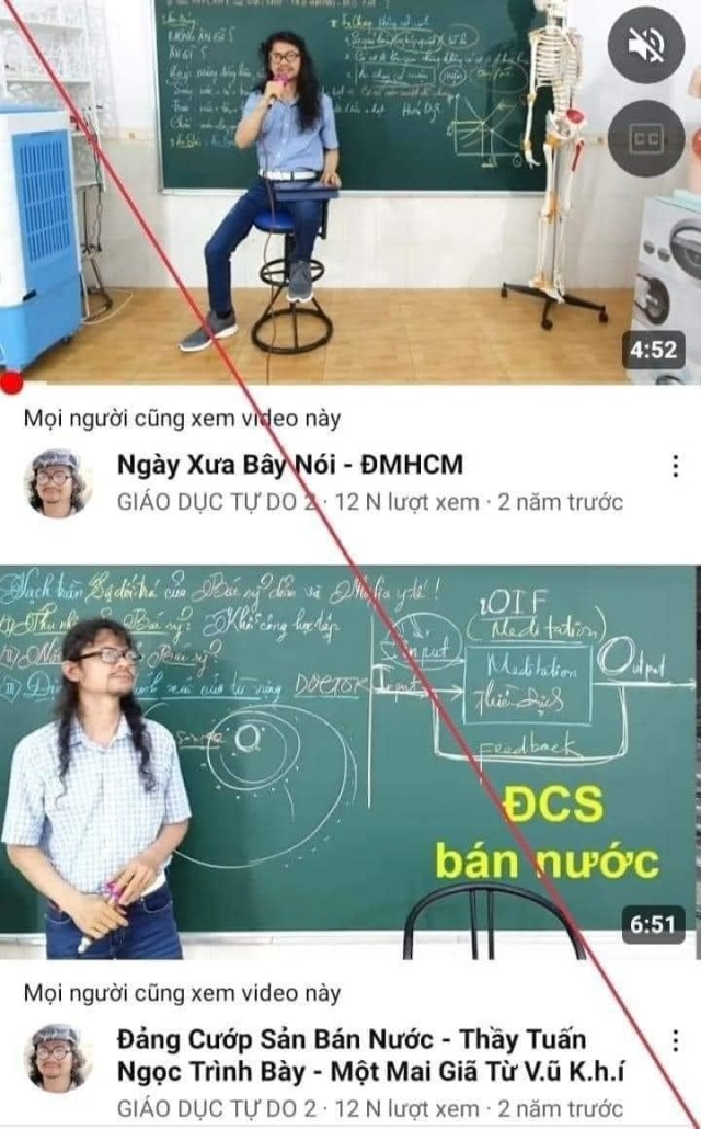 Dương Tuấn Ngọc là thành viên của Tổ chức khủng bố 