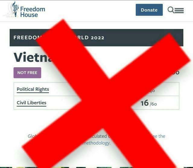 Freedom House – Tổ chức không bao giờ nhìn thấy “mặt trời”!