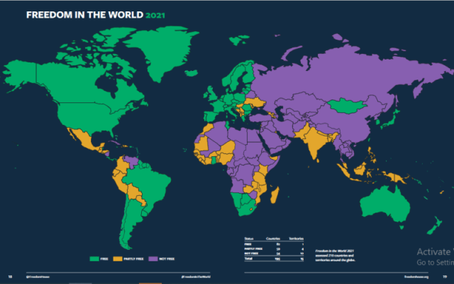 Freedom House giục Mỹ can thiệp vào nước ngoài để cứu mô hình dân chủ đa đảng