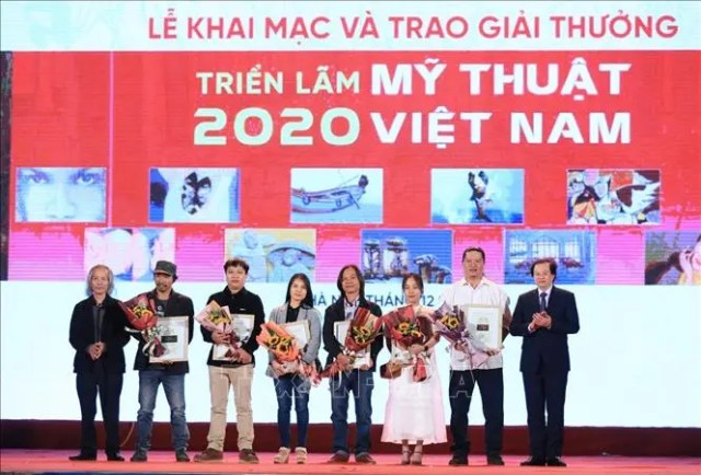 Gần 500 tác phẩm trưng bày tại Triển lãm Mỹ thuật Việt Nam 2020