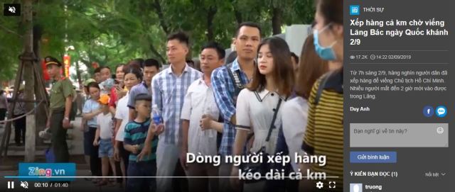 Ghen tỵ với Bác Hồ, Lm Nguyễn Ngọc Nam Phong lại sàm ngôn